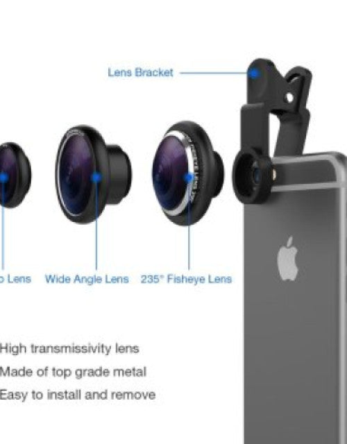 3-in-1 Mobile HD Camera Lens